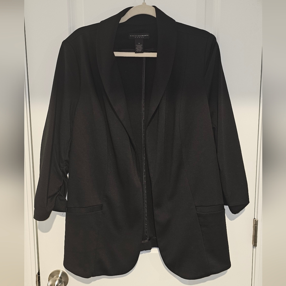 Grace Elements Classic Black Blazer